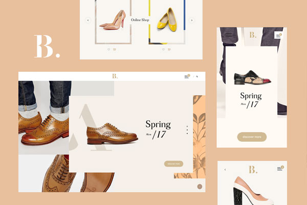 benjamin store web design